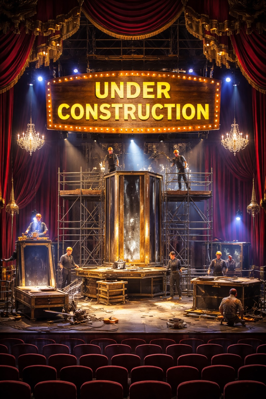 Helga's Realms under construction